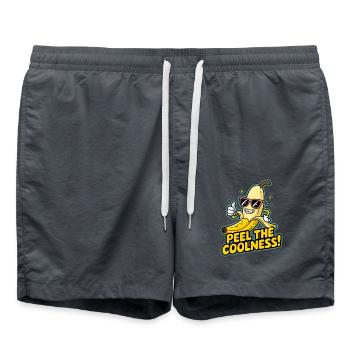 Pelez la fraîcheur ! - Short de bain - charbon - Devant - AI Model Male 185 light (185cm)
