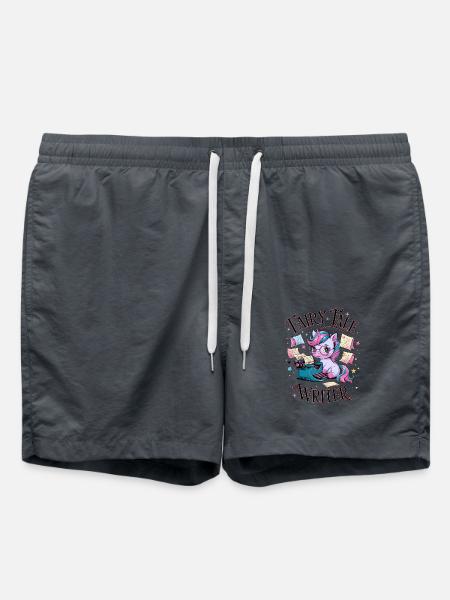 Fairy Tale Writer - Swim Trunks - anthracite