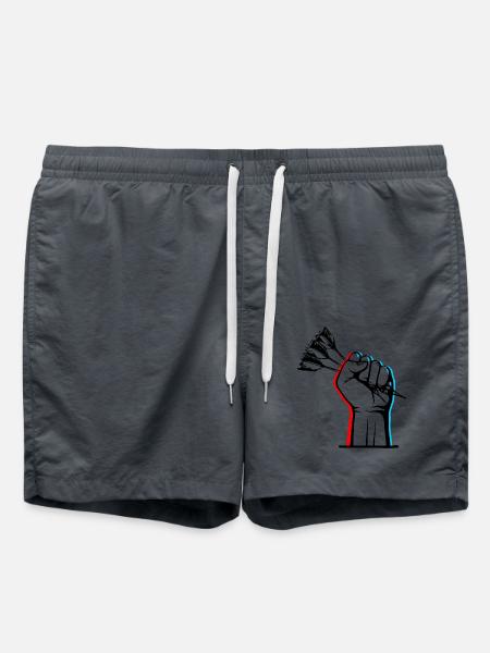 DartArt - Badeshorts - Anthrazit