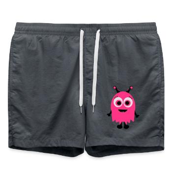 Monster - Badeshorts - Anthrazit - Vorne - AI Model Male 185 light (185cm)
