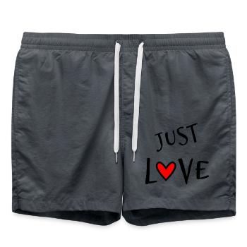 RUHESTAND. RUHESTAND. PENSIONIERT. RUHESTAND - Badeshorts - Anthrazit - Vorne - AI Model Male 185 light (185cm)
