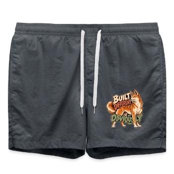 Dingo - Badeshorts - Anthrazit - Vorne - AI Model Male 185 light (185cm)