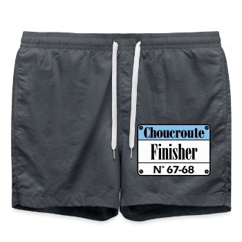 Sauerkraut Finisher Alsace - Badeshorts - Anthrazit - Vorne - AI Model Male 185 light (185cm)