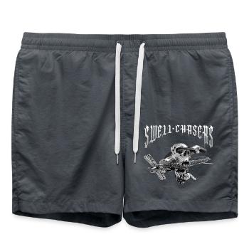 Skull_Swell_Chasers - Badeshorts - Anthrazit - Vorne - AI Model Male 185 light (185cm)