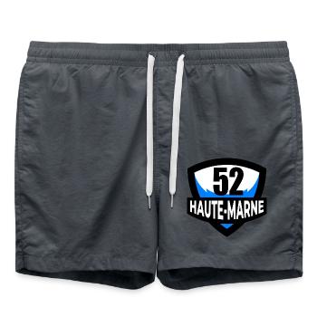 52 Haute-Marne - Badeshorts - Anthrazit - Vorne - AI Model Male 185 light (185cm)