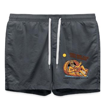 Diogenes – Geh mir aus der Sonne - Badeshorts - Anthrazit - Vorne - AI Model Male 185 light (185cm)