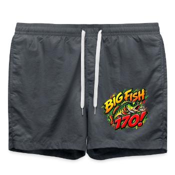 170_Big_Fish_Dart - Badeshorts - Anthrazit - Vorne - AI Model Male 185 light (185cm)