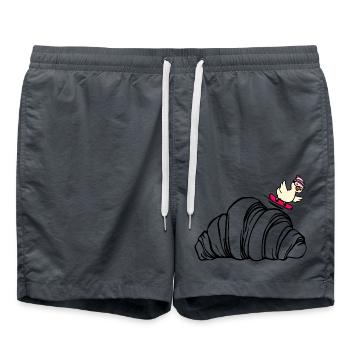 Goose Crescent Skifahren - Badeshorts - Anthrazit - Vorne - AI Model Male 185 light (185cm)
