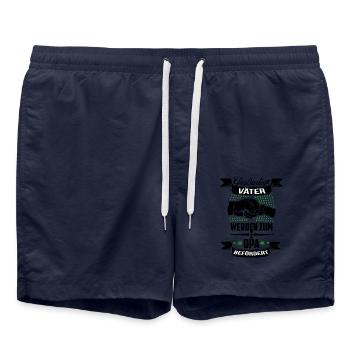 Ich Werde Opa Großvater Papa Beförderung Opa Vater - Badeshorts - French Navy - Vorne - AI Model Male 185 light (185cm)