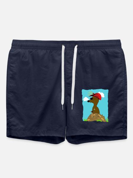 blinde maulwurf - Badeshorts - French Navy
