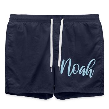 noah Vorname - Badeshorts - French Navy - Vorne - AI Model Male 185 light (185cm)
