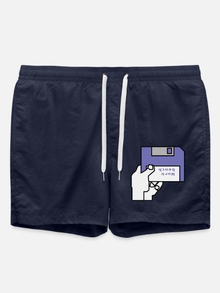 Banc de travail - Short de bain - bleu marine