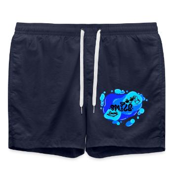 Smile - Calypso Blous - Badeshorts - French Navy - Vorne - AI Model Male 185 light (185cm)