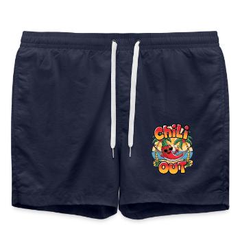Chili Out - Swim Trunks - french navy - Front - AI Model Male 185 light (185cm)