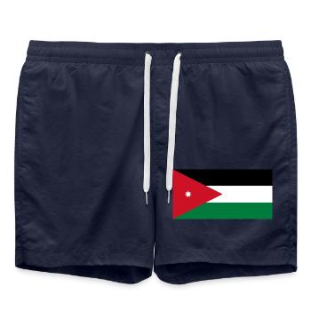 Jordanien - Badeshorts - French Navy - Vorne - AI Model Male 185 light (185cm)