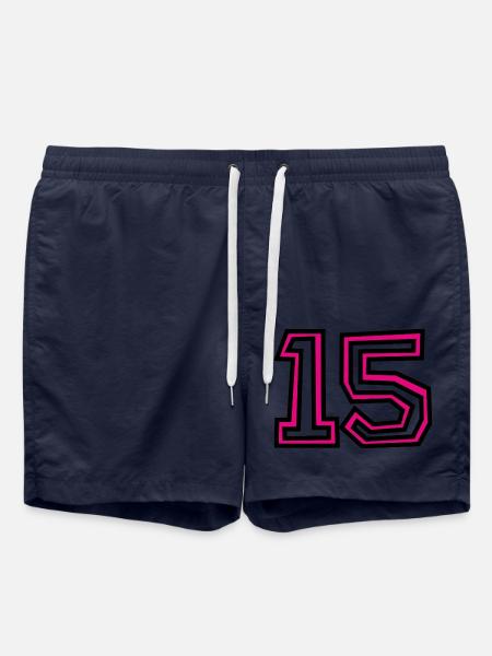 15 - Short de bain - bleu marine