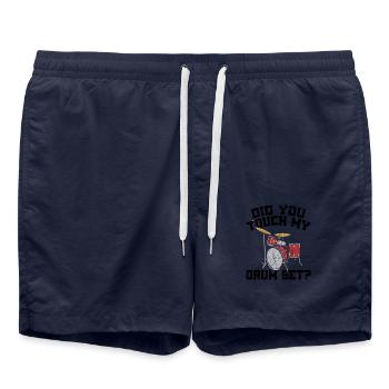 Schlagzeuger Schlagzeug - Badeshorts - French Navy - Vorne - AI Model Male 185 light (185cm)