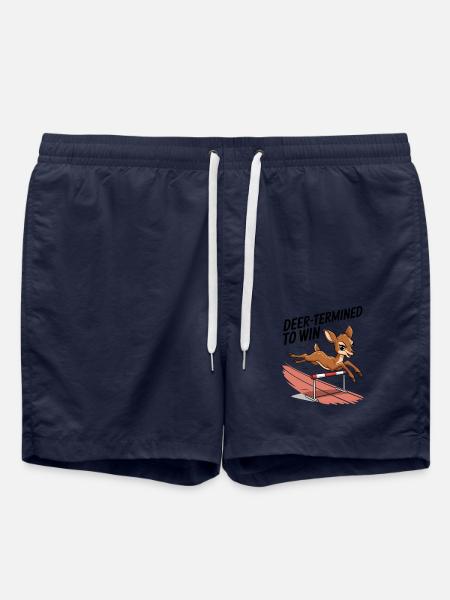 Deer-Termined pour gagner - Short de bain - bleu marine
