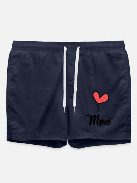 MERCI. MAÎTRESSE. MAÎTRE - Short de bain - bleu marine
