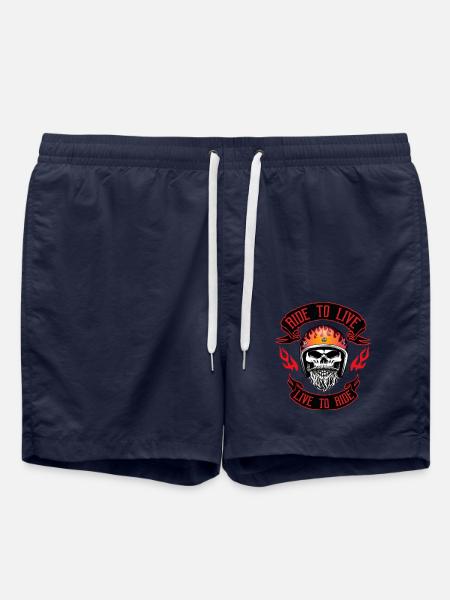 FAHREN SIE ZUM LEBEN - Badeshorts - French Navy