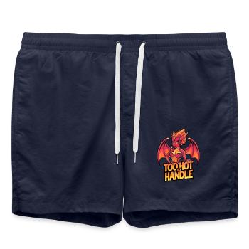 Too Hot To Handle - Swim Trunks - french navy - Front - AI Model Male 185 light (185cm)