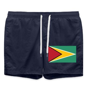 Guyana - Badeshorts - French Navy - Vorne - AI Model Male 185 light (185cm)