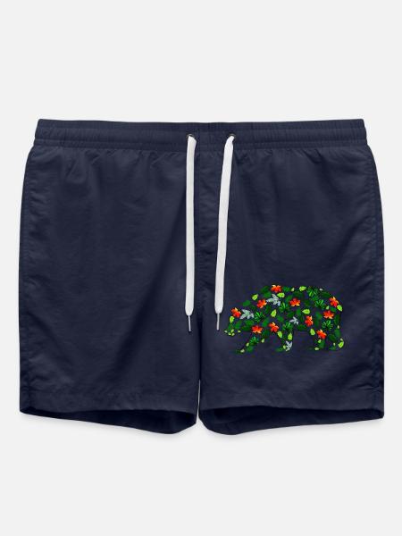 Blattbär - Badeshorts - French Navy