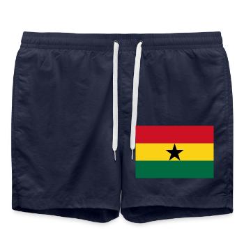 Ghana - Badeshorts - French Navy - Vorne - AI Model Male 185 light (185cm)