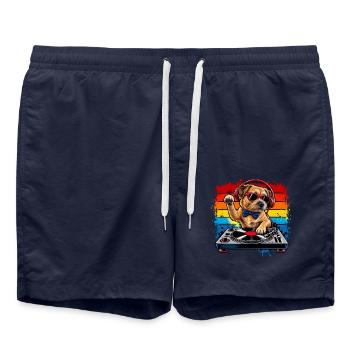 Paw DJ Rainbow Beat - Badeshorts - French Navy - Vorne - AI Model Male 185 light (185cm)
