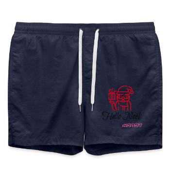 hello-nol---2027 - Badeshorts - French Navy - Vorne - AI Model Male 185 light (185cm)