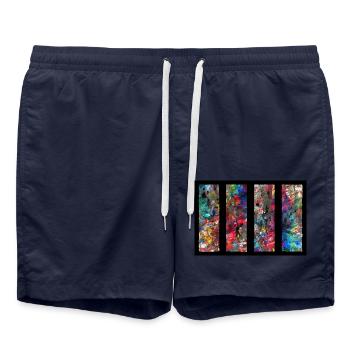 jstiotsj - Badeshorts - French Navy - Vorne - AI Model Male 185 light (185cm)