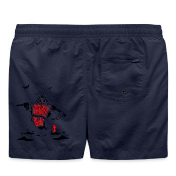 Halloween - Badeshorts - French Navy - Hinten