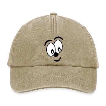 HUMOR - Relaxed Vintage Cap - Vintage Beige - Vorne