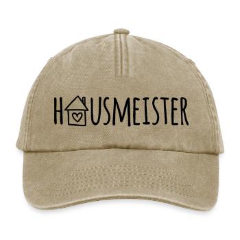 Hausmeister - Relaxed Vintage Cap - Vintage Beige - Vorne