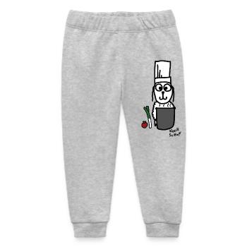 Koch ScHoF - Baby Organic Jogginghose Baby Tumbler von Stanley/Stella - Grau meliert - Vorne