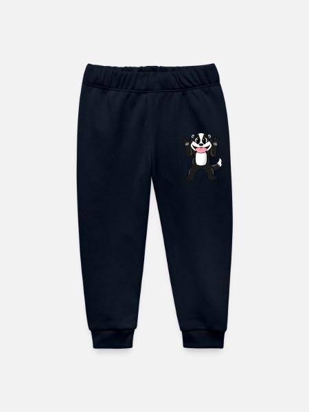 Dachs - Baby Organic Jogginghose Baby Tumbler von Stanley/Stella - Navy