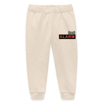 Baby Alarm Radau Krach Lärm Sirene - Baby Organic Jogginghose Baby Tumbler von Stanley/Stella - Natur - Vorne