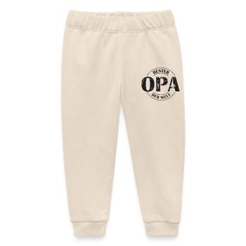 Bester Opa der Welt - Baby Organic Jogginghose Baby Tumbler von Stanley/Stella - Natur - Vorne