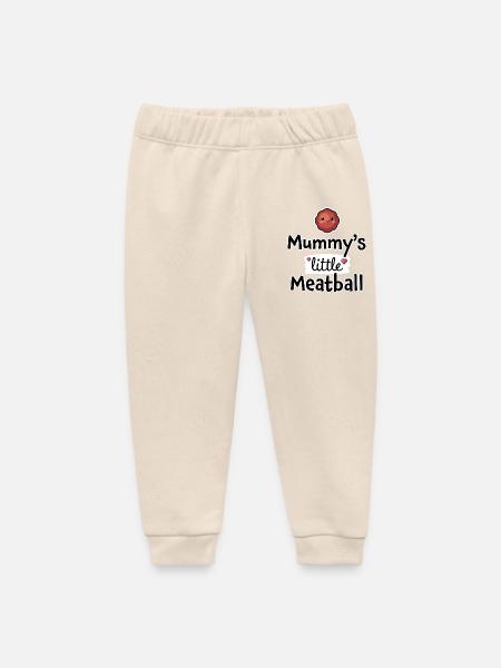 Mamas kleines Fleischbällchen – Baby- und Kinderkleidung - Baby Organic Jogginghose Baby Tumbler von Stanley/Stella - Natur