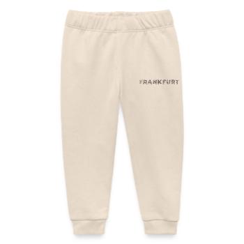 Frankfurt Stadt in Hessen Schraffur Schriftzug - Baby Organic Jogginghose Baby Tumbler von Stanley/Stella - Natur - Vorne