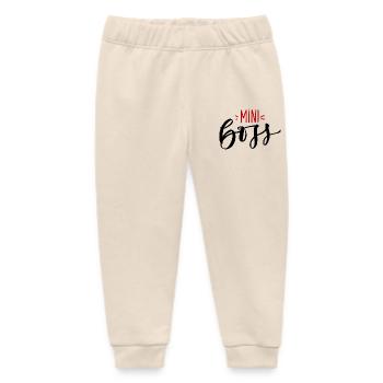  Kleiner Chef Chefin Baby Kinder - Baby Organic Jogginghose Baby Tumbler von Stanley/Stella - Natur - Vorne