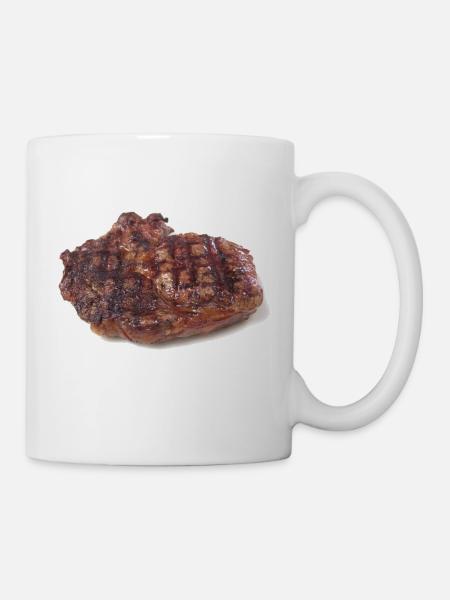 Steak - Mug - white