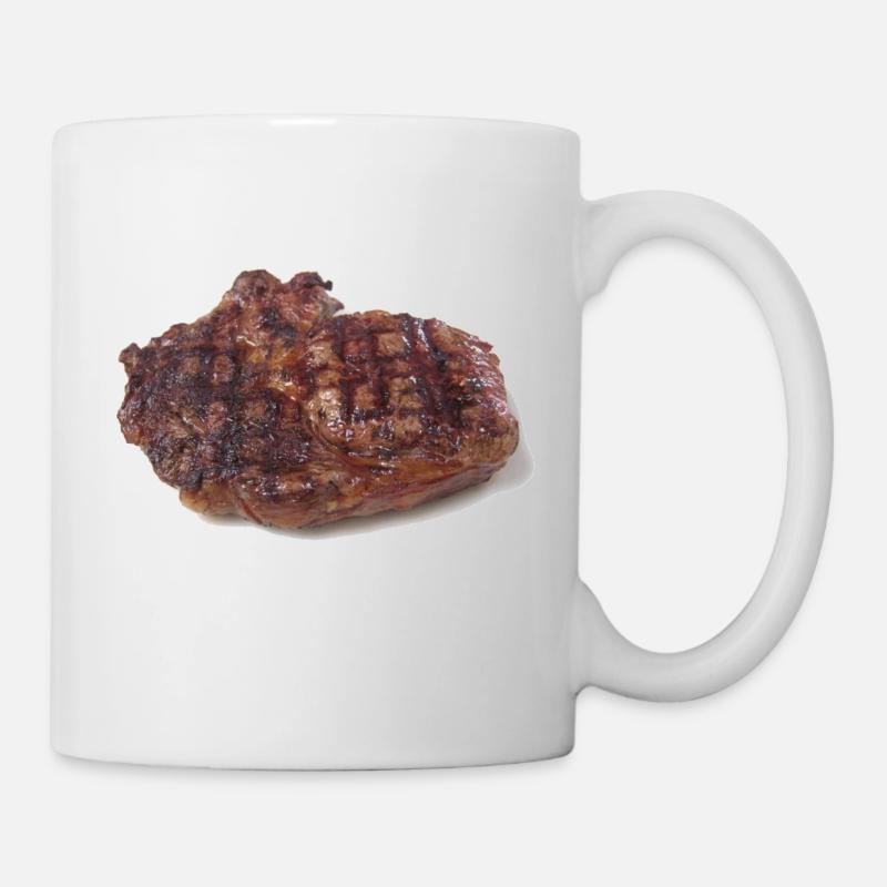 Steak - Mug - white