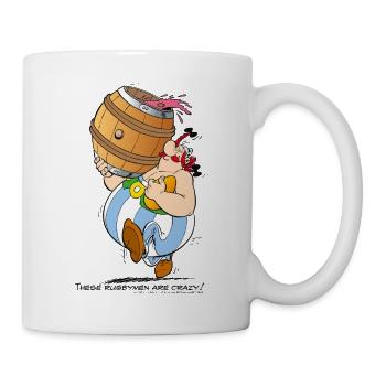 Asterix These Rugbymen - Tasse - Weiß - Rechts