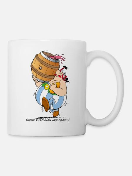 Asterix These Rugbymen - Tasse - Weiß