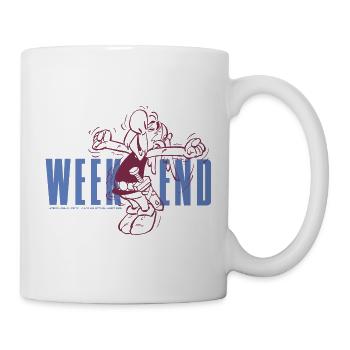 Asterix & Obelix Hoch Die Hände Wochenende - Tasse - Weiß - Rechts
