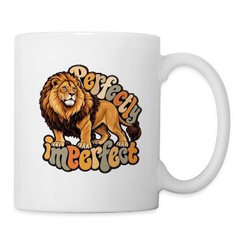 Asiatischer Löwe - Tasse - Weiß - Rechts