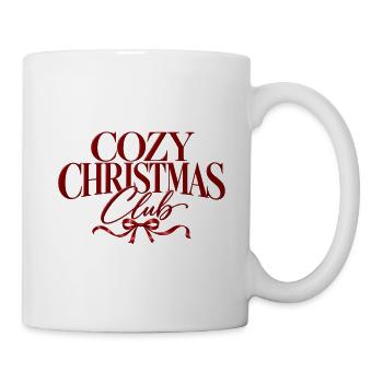 Cozy Christmas Club - Tasse - Weiß - Rechts