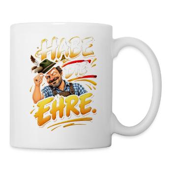 Habe Die Ehre Bavarian Charme - Tasse - Weiß - Rechts