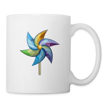Pinwheel - Tasse - Weiß - Rechts